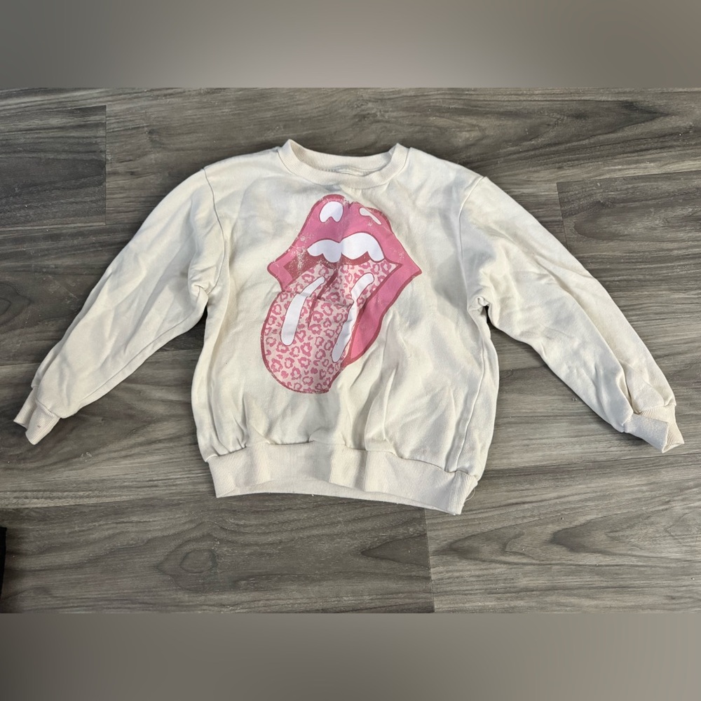 Pink Graphic Sweatshirt